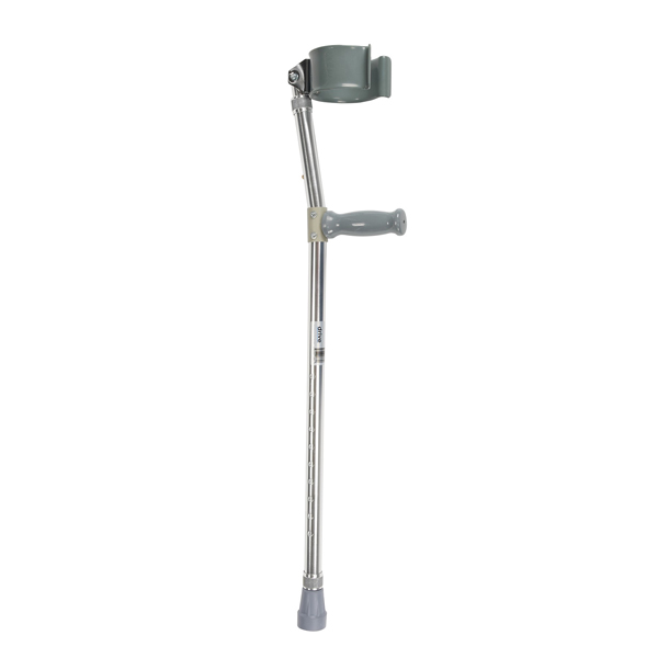 Lightweight Walking Forearm Crutches - Black - Click Image to Close